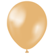 A pack of 50 11" Metallic Gold Latex Balloons, manufactured by Kalisan.