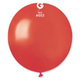 A pack of 25 19" Metallic Red Latex Balloons, manufactured by Gemar.