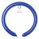 A pack of 100 2" Standard Royal Blue Entertainer Balloons, manufactured by Gemar.