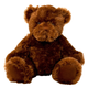 A Brown Medium Austin Bear, measuring approx. 8 inches sitting.