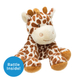A Bing Bing Rattle Giraffe, measuring approx. 5.5 inches sitting.
