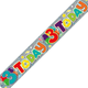 An Age 3 Today Holographic Foil Banner, measuring approx. 2.6m.