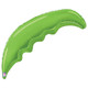 A 33 inch Key Lime Green Palm Frond Foil Balloon, manufactured by Grabo.