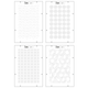 An A5 Buildables Backgrounds Stencil Set by Vicki Boutin, manufactured by Sizzix.