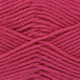 A 50g ball of Merino Blend DK Raspberry Wool, manufactured by King Cole.