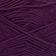 A 50g ball of Merino Blend DK Blackcurrant Wool, manufactured by King Cole.