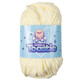A 200g ball of Warm & Toastie Super Chunky Cream Polyester Yarn, manufactured by King Cole.