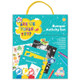 An Are We There Yet Activity Bumper Set.