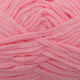 A 200g ball of Warm & Toastie Super Chunky Pink Polyester Yarn, manufactured by King Cole.