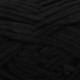 A 200g ball of Warm & Toastie Super Chunky Black Polyester Yarn, manufactured by King Cole.
