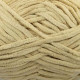 A 200g ball of Warm & Toastie Super Chunky Natural Polyester Yarn, manufactured by King Cole.