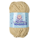 A 200g ball of Warm & Toastie Super Chunky Natural Polyester Yarn, manufactured by King Cole.