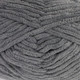 A 200g ball of Warm & Toastie Super Chunky Silver Polyester Yarn, manufactured by King Cole.