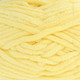 A 200g ball of Warm & Toastie Super Chunky Lemon Polyester Yarn, manufactured by King Cole.