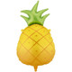 A 27 inch Pineapple Foil Balloon, manufactured by PartyDeco.
