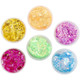 Glitter Clay Happy Colour Assortment - 20g (6)