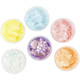 Glitter Clay Pastel Colour Assortment - 20g (6)