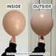 12" Fashion Creamy Blush Sempertex Latex Balloons (50)