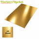 Exterior Chrome Gold Metallic Opaque Vinyl - A4 Sheet (1)