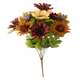 An Autumnal Pumpkin & Poppy Spray, measuring approx. 49cm.