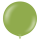 24" Standard Matcha Green Kalisan Latex Balloons (2)