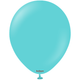 18" Standard Aqua Kalisan Latex Balloons (25)