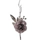 A Silver & Pink Rose Pick.