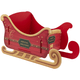 A Christmas Santa's Sleigh Jumbo Gift Display.