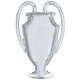 A Silver Trophy Foil Balloon.