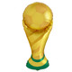 A Golden Ball Trophy Foil Balloon.