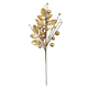 A Golden Bauble Leaf Spray, measuring approx. 50cm.