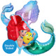 A 67 inch Ariel and Flounder foil balloon, manufactured by Folat.
