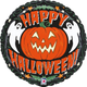 An 18 inch Vintage Halloween Foil Balloon, manufactured by Betallic.