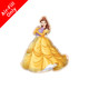 A 9 inch Disney Princess Belle foil balloon, manufactured by Folat.