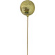 A pack of 10 Metallic Gold Bauble Picks.
