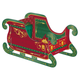 A Christmas Santa's Presents Sleigh Large Gift Display.