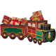 A Christmas Santa's Presents Train Large Gift Display.