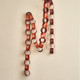 A pack of DIY Pumpkin Paper Chains.