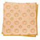 A pack of 16 Orange Pumpkin Paper Napkins.