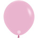 A pack of 18" Fashion Candy Pink Latex Balloons, manufactured by Sempertex.