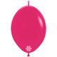 A pack of 12" Fashion Cosmo Pink Link-O-Loon Latex Balloons, manufactured by Sempertex.