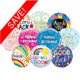 18 inch Occasion & Messages Foil Pack (50 Balloons)
