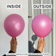 12" Satin Fuchsia Sempertex Latex Balloons (50)