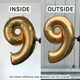 40 inch Gold Number 5 Foil Balloon (1)