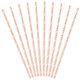 Light Pink Dainty Striped Paper Straws (10) Light Pink Dainty Striped Paper Straws (10)