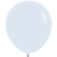 18" Fashion White Sempertex Latex Balloons (25)