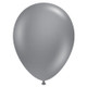 11" Gray Smoke Tuftex Latex Balloons (100)