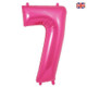 34 inch Oaktree Pink Number 7 Foil Balloon (1)