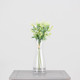 Cream Seeded Bunch, measuring 38cm. Cream Seeded Bunch, measuring 38cm.
