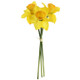 55cm Yellow Three Head Spring Daffodil Bunch (1) 55cm Yellow Three Head Spring Daffodil Bunch (1)